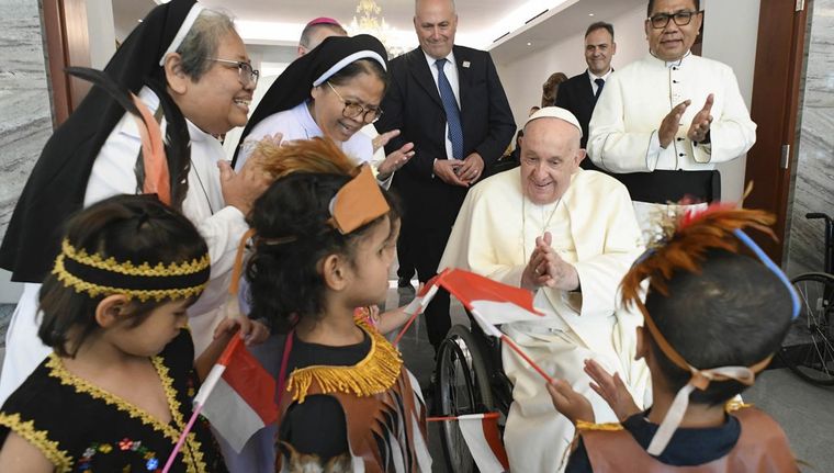 El papa mantiene una intensa actividad. Foto: EFE