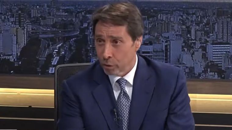 El enojo de Eduardo Feinmann contra los opositores de Javier Milei. Foto: Captura A24