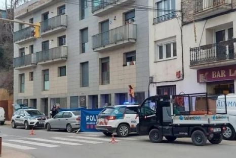 El edificio en donde ocurrió la tragedia Foto: Gentileza