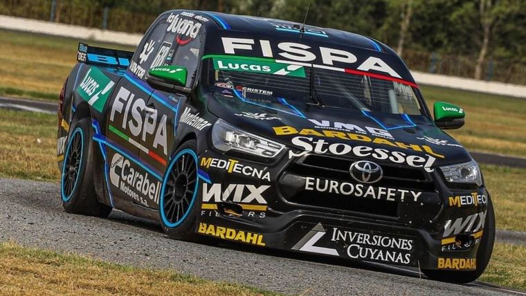 Julián Santero dominó la clasificación en La Plata. Foto: ACTC