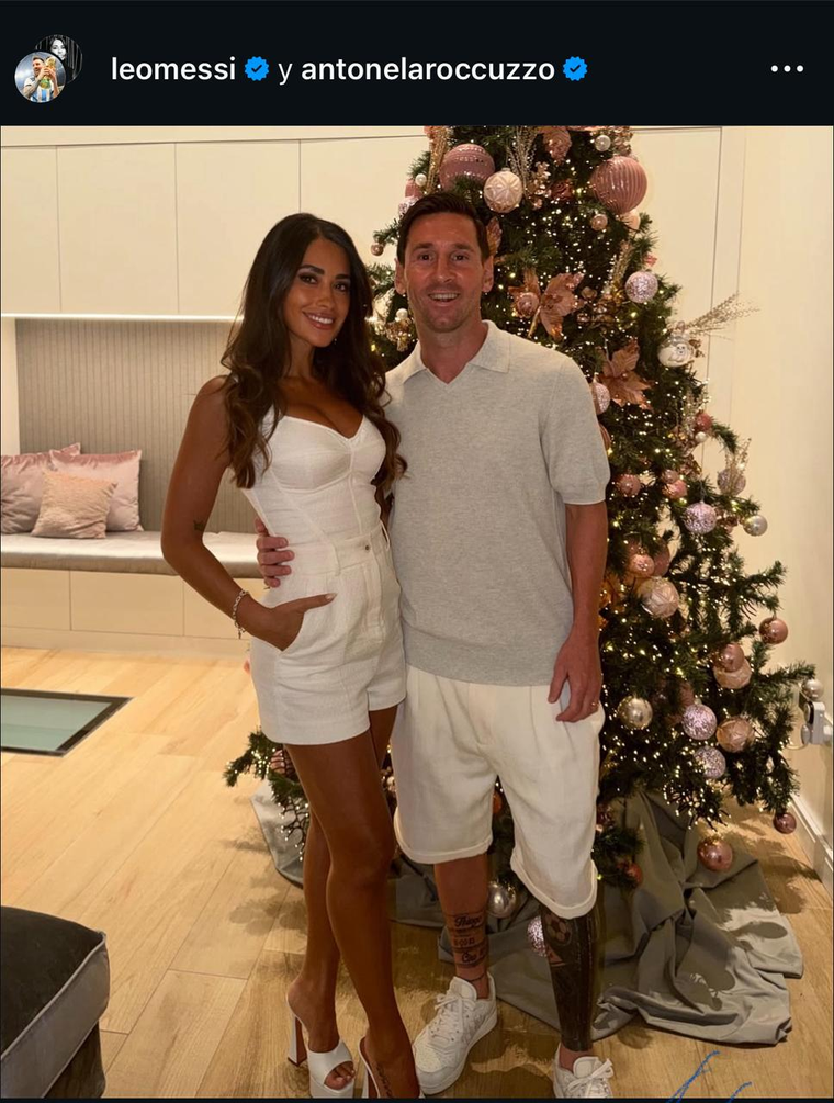 El posteo de Messi y Antonela Roccuzzo para darle la bienvenida al 2026. El posteo de Messi y Antonela Roccuzzo para darle la bienvenida al 2026.