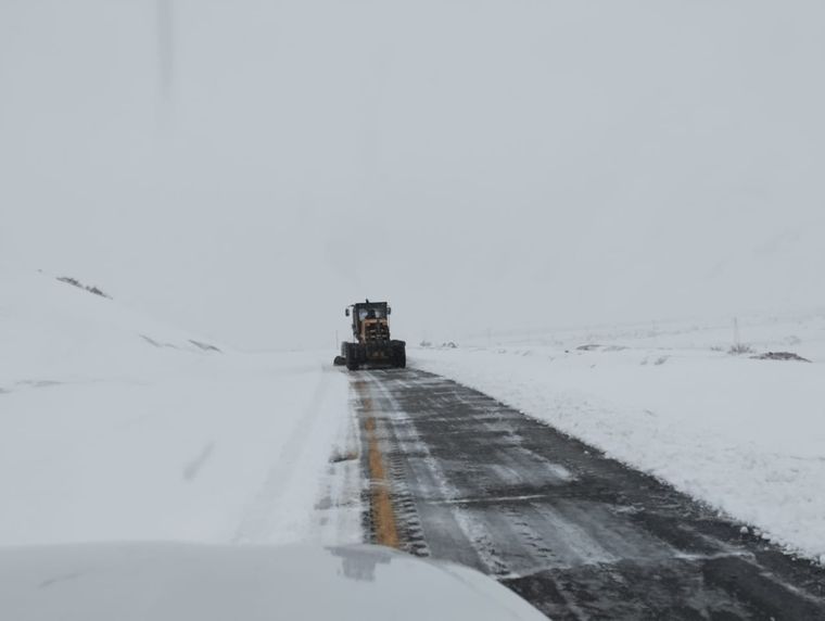El Paso a Chile se encuentra cerrado para todo tipo de vehículos Foto: Gendarmería