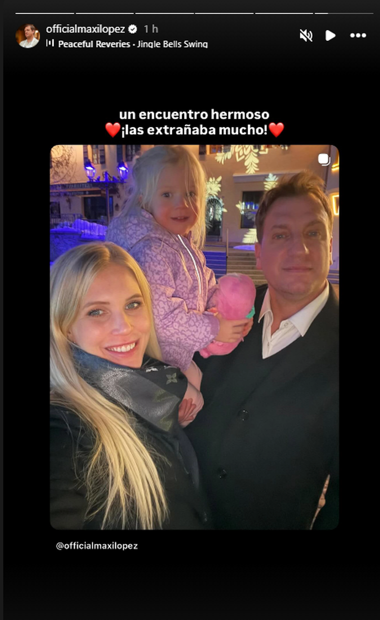 La familia reunida. Créditos: Instagram La familia reunida. Créditos: Instagram