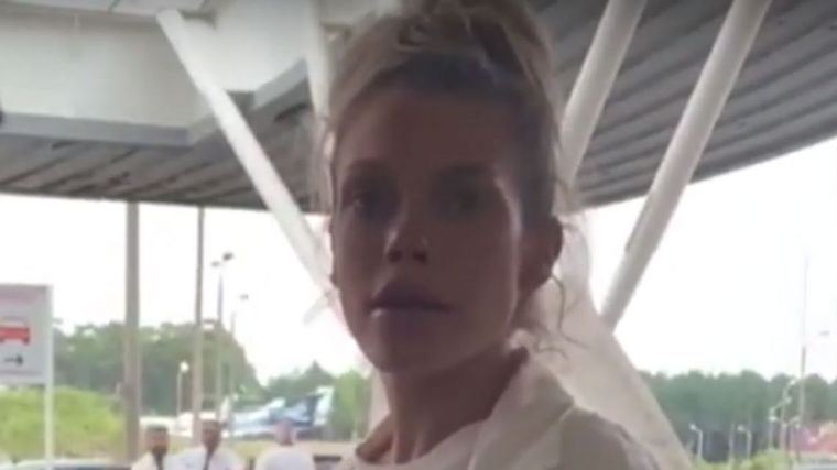 Gisela Berger se sacó. (exitoína.perfil.com) Foto: Exitoína