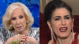 Cecilia Milone salió al cruce contra La Chiqui. Foto: Captura de pantalla/ Youtube: eltrece/ América TV.