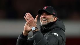 Jürgen Klopp siguió de cerca el partido de Bragantino ante Palmeiras. Foto: Noticias Argentinas