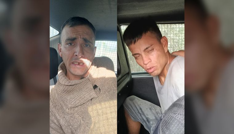 Víctor Bravo Morón y Enrique Vega Acosta, los dos presos recapturados en las últimas horas.&nbsp;