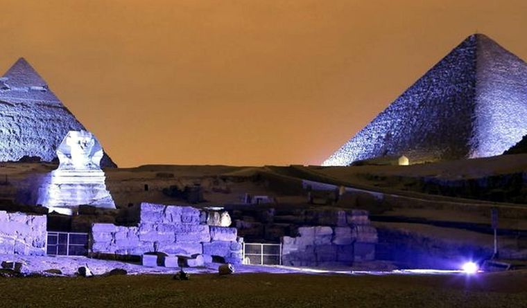 Las pirámides de Egipto resumen las maravillas del mundo antiguo. Foto: Efe.