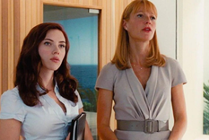 SCARLETT Y GWYNETH NO SE PUEDEN NI VER. LAS ACTRICES TRABAJARON JUNTAS PARA MARVEL.