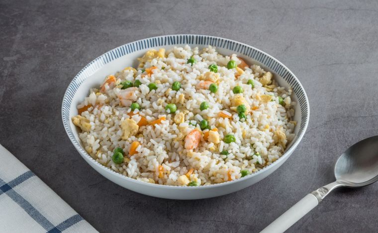 Arroz tres delicias Una receta simple y en pocos pasos para disfrutar en familia. Foto: Shutterstock