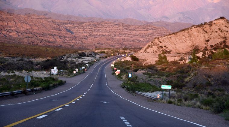 Ruta 7, en la zona de Agua de las Avispas. Foto: ALF PONCE MERCADO / MDZ