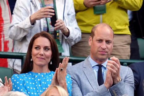 Kate Middleton y el príncipe William juntos en un evento. Foto: Instagram @princeandprincessofwales