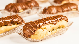 Receta clásica de éclairs de chocolate: Ideal para cualquier ocasión Foto: Shutterstock