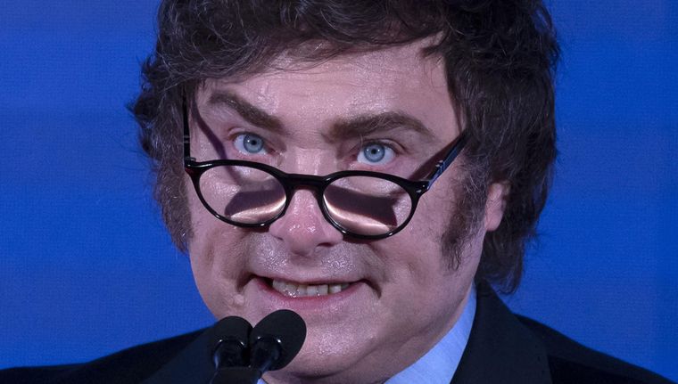 Javier Milei apuntó contra las empresas que suben precios Foto: EFE