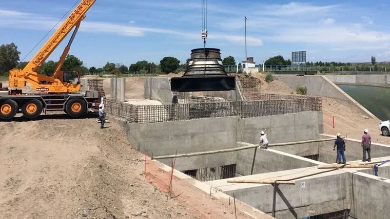 El aluvión de enero afectó gravemente las centrales hidroeléctricas Nihuil II y Nihuil III Foto: Prensa Gobierno de Mendoza