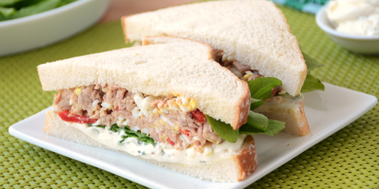sándwich de atún Foto: Shutterstock