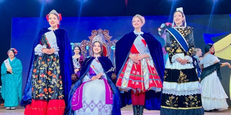 Melina Zapaya, la flamante Reina Nacional.