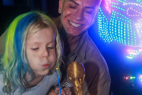 El famoso coreógrafo hizo una mega celebración para los 7 años de Dionisio. Foto: RS Fotos El famoso coreógrafo hizo una mega celebración para los 7 años de Dionisio. Foto: RS Fotos
