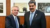 Alberto Fernández respaldó a Nicolás Maduro Foto: Twitter. Alberto Fernández respaldó a Nicolás Maduro Foto: Twitter.