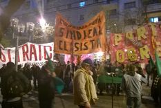 antes del paro, una demostracion de fuerza