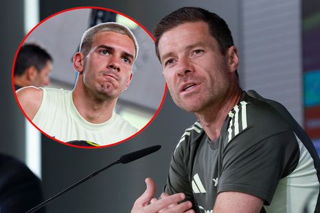 Xabi Alonso hizo grandes declaraciones sobre Franco Mastantuuono. Xabi Alonso hizo grandes declaraciones sobre Franco Mastantuuono.