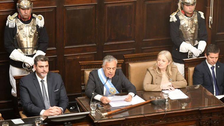 Alfredo Cornejo anunció cambios en el financiamiento del sistema productivo de Mendoza.&nbsp;