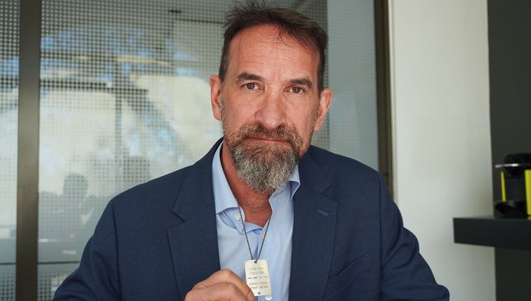 Alejandro Avruj es miembro y rabino de la comunidad a Amijai Mendoza. Foto: Rodrigo DAngelo / MDZ