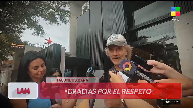 Facundo Arana fue contundente. Facundo Arana fue contundente. 