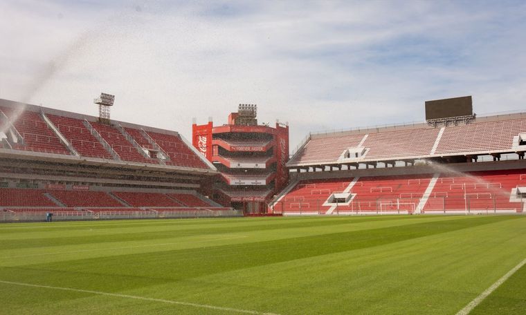 El Libertadores de América apareció con otro nombre. Foto: @Independiente