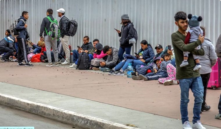 La frontera de México y Estados Unidos, sitio de conflicto permanente. Foto: Efe