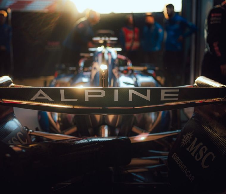 Franco Colapinto continúa su preparación con Alpine.
