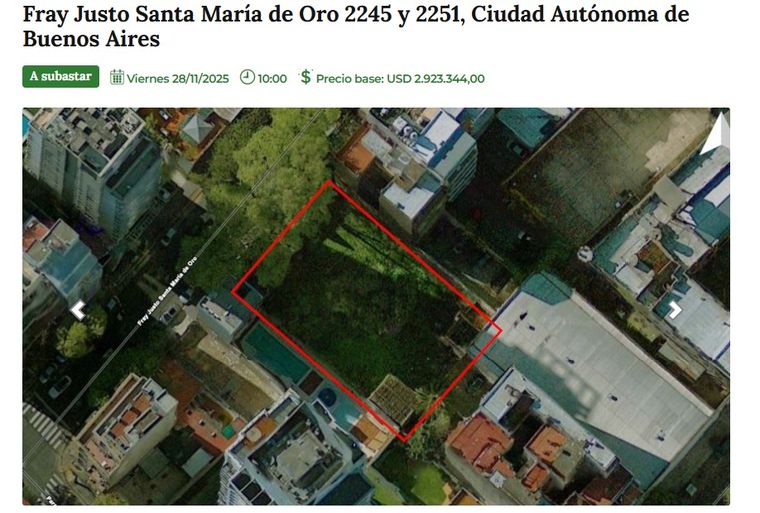 subasta propiedades estatales