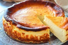 Admira la suavidad y cremosidad de esta tarta de queso sabrosa ¡la amamos!