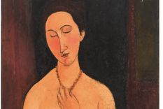 Amadeo Modigliani, “Desnudo con collar”