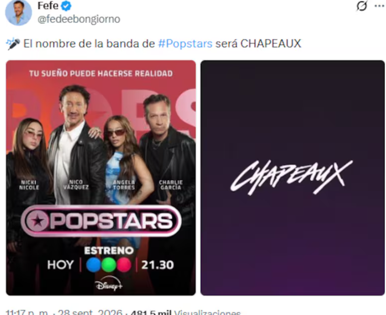 La filtraci&oacute;n sobre la identidad del grupo desat&oacute; opiniones divididas entre los seguidores del certamen.