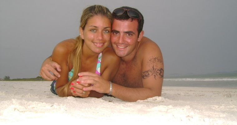 Cyntia y Diego, desde hace tres años están juntos y ya preparan su boda para noviembre de 2011. Foto: Gentileza