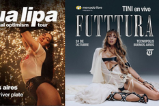 La cantante británica propone entradas más accesibles que la cantante argentina. Foto: Instagram: @tinistoessel / @dualipa