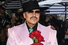 El diseñador de moda estadounidense Willy Chavarria en el Gala Met 2025