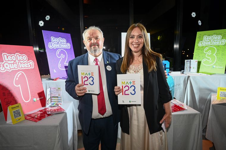 Gustavo Zorzoli y María Eugenia Vidal. Gustavo Zorzoli y María Eugenia Vidal.