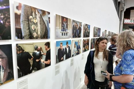 La muestra inaugura este sábado en la ex Esma. La muestra inaugura este sábado en la ex Esma.