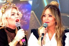 el llanto de karina la princesita tras un fuerte cruce con esmeralda mitre