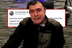 Lito Costa Febre demostró su tristeza por encontrar su casa desvalijada. Lito Costa Febre demostró su tristeza por encontrar su casa desvalijada.