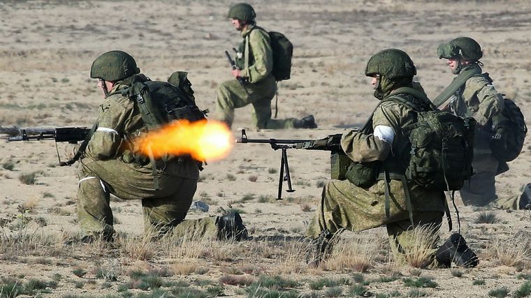 Bielorrusia viene haciendo ejercicios junto a los rusos. Foto: FinancialTimes.