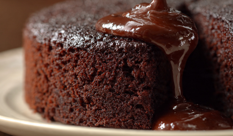 Receta de bizcocho de chocolate húmedo Receta de bizcocho de chocolate húmedo