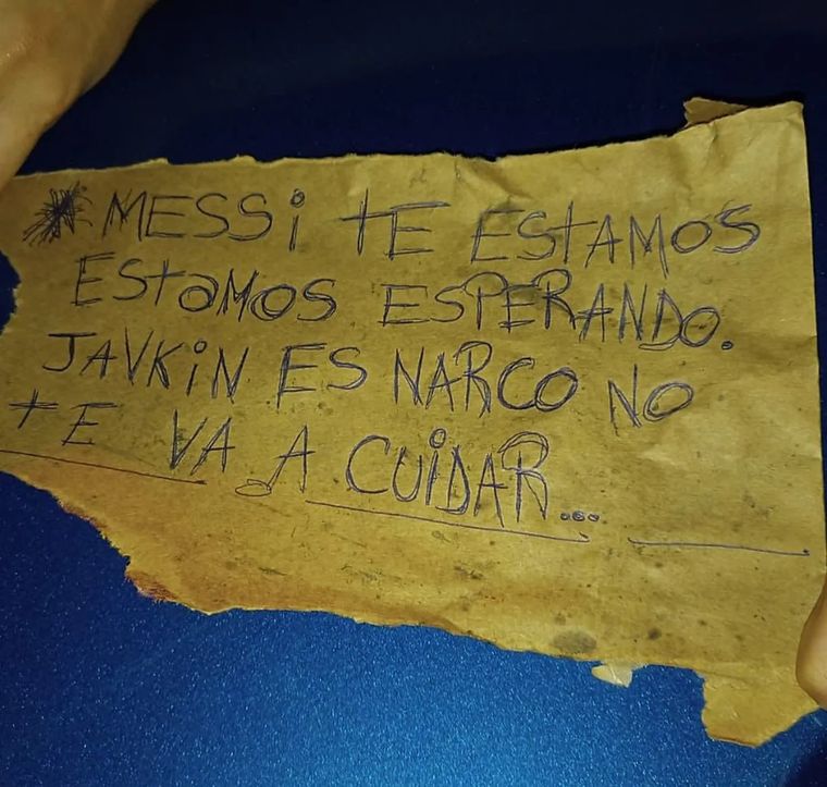 La amenaza que recibió el jugador de fútbol