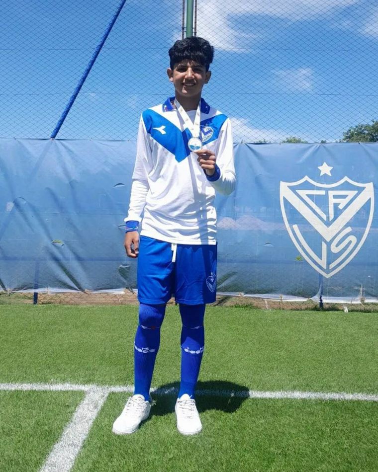 Yair Rodríguez Pereyra iba a cumplir 15 años mañana. Foto: @Velez