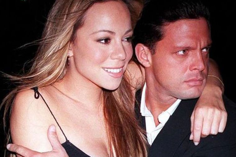 Mariah Carey y Luis Miguel Foto: Infobae