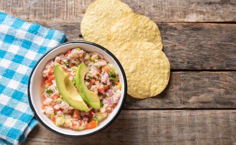 Ceviche mexicano Una receta clásica de ceviche mexicano para hacer en pocos pasos. Foto: Shutterstock
