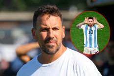 Fabbiani no ocultó su deseo: dirigir a Messi. Foto: Archivo Mdz