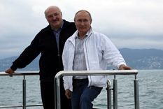 Lukashenko y Putin refuerzan la relación. Foto: World Today News.